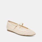 DOLCE VITA Reyes Ballet Flat – White