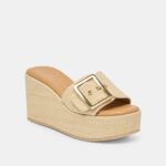 DOLCE VITA Jilian Wedges – Lt Natural Raffia